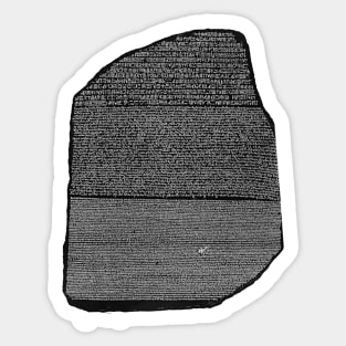 Rosetta Stone Sticker